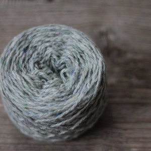 Soft Donegal 2PLY Tweed 100gr or 50gr cakes Soft merino tweed Merino yarn Hand knitting tweed yarn 5504 Annalee