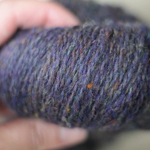 Dundaga wool tweed yarn 6/2  natural rustic wool non superwash wool yarn DK weight wool yarn