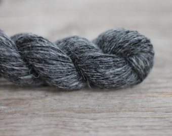 Donegal Mohair Tweed Yarn, Colour 2705 Gray Alder, Irish Wool (100gr, 50gr, 25gr)
