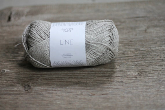 Sandnes Garn and Linen With Viscose Yarn 50gr - Etsy Denmark