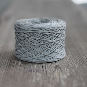 Gauguin Pure 100% Cotton yarn Knitting Yarn Crocheting Spun in a chain yarn Color : 067 Beigy gray