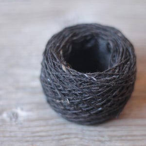 Soft Merino Tweed Yarn, Donegal Wool, colour 5513 Caragh Brown, (100g, 50g, 25g)