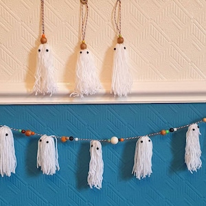 Ghost bunting/garland decorations
