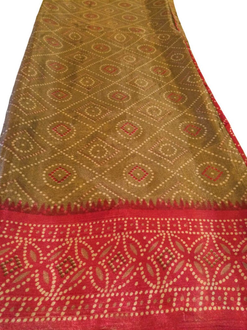 Vintage Indian Art Silk Sari,Printed Fabric,Recycled Saree,Home decor,India Wedding Dress Woman Bridal Heavy Saree,Party Festival ASS1027