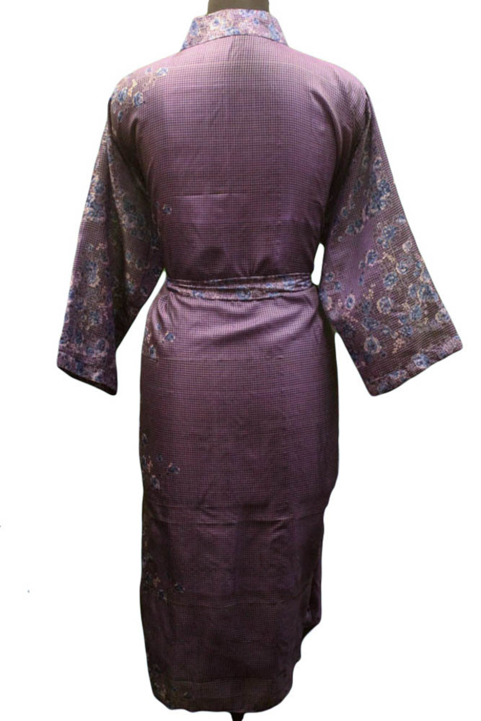 silk sari kimono