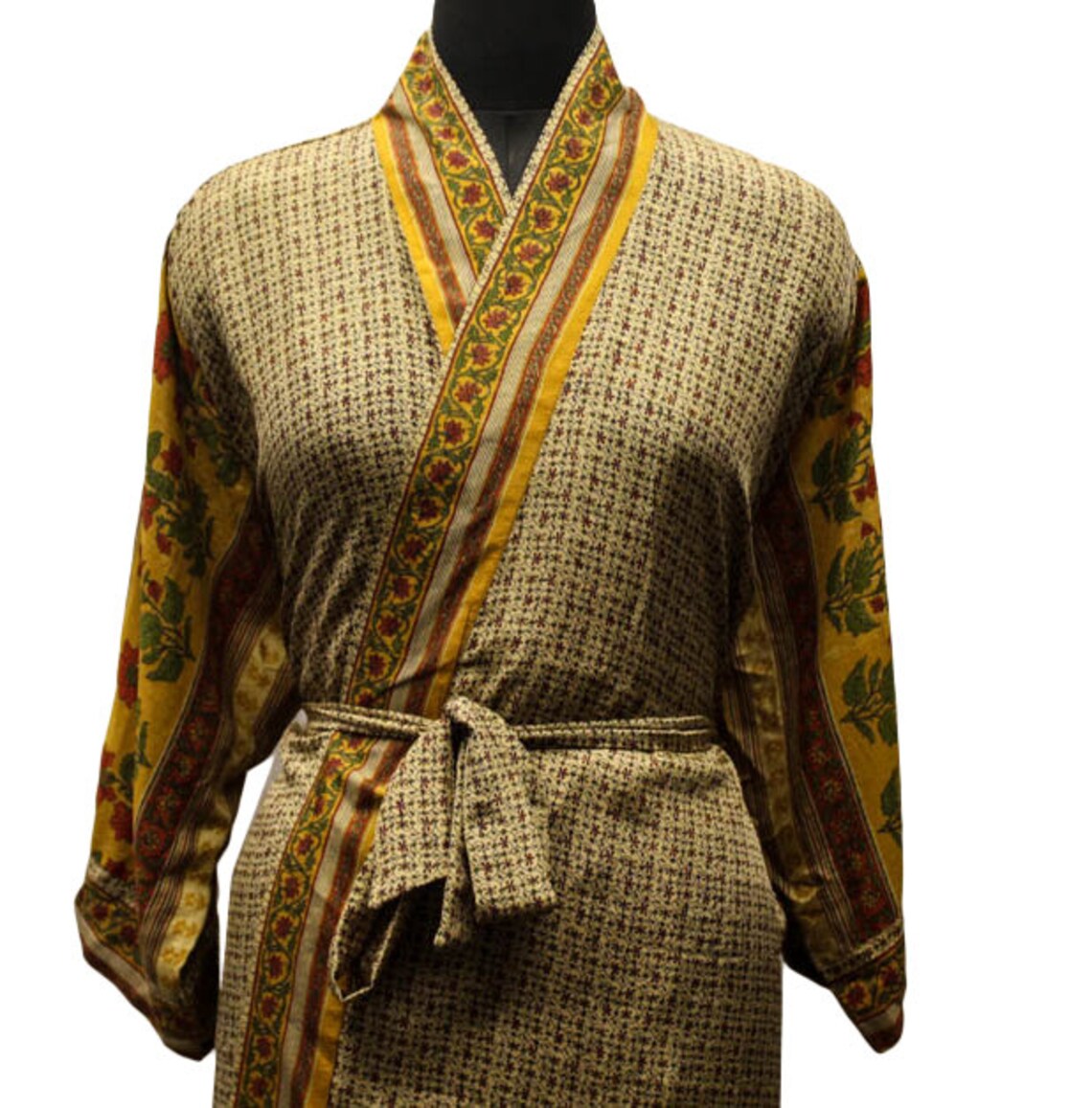 silk sari kimono
