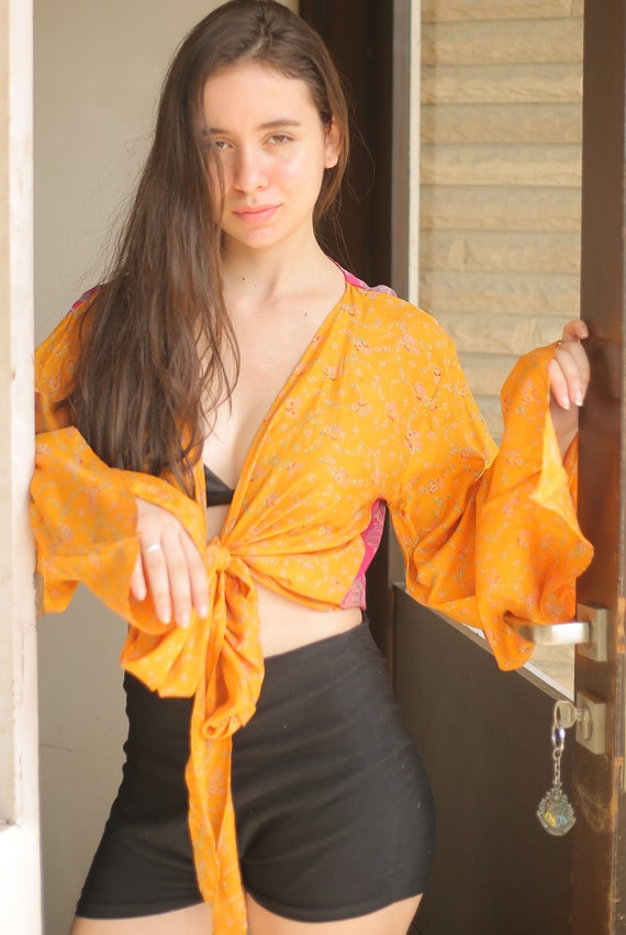 yellow gypsy top