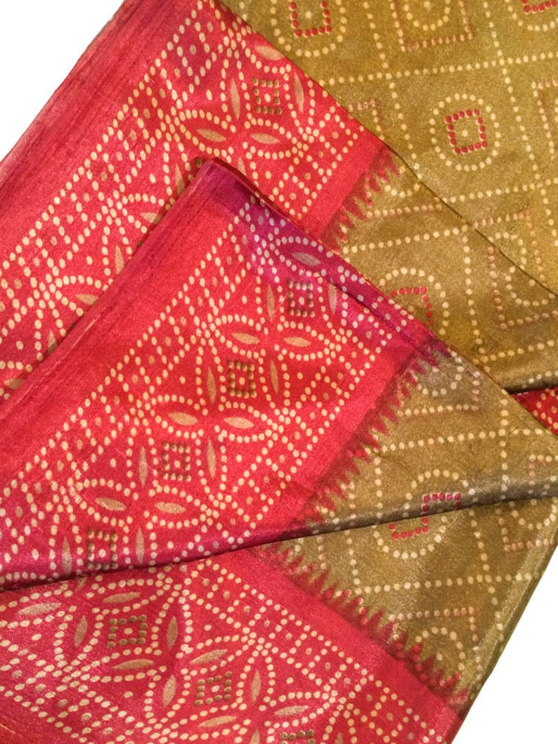 Vintage Indian Art Silk Sari,Printed Fabric,Recycled Saree,Home decor,India Wedding Dress Woman Bridal Heavy Saree,Party Festival ASS1027