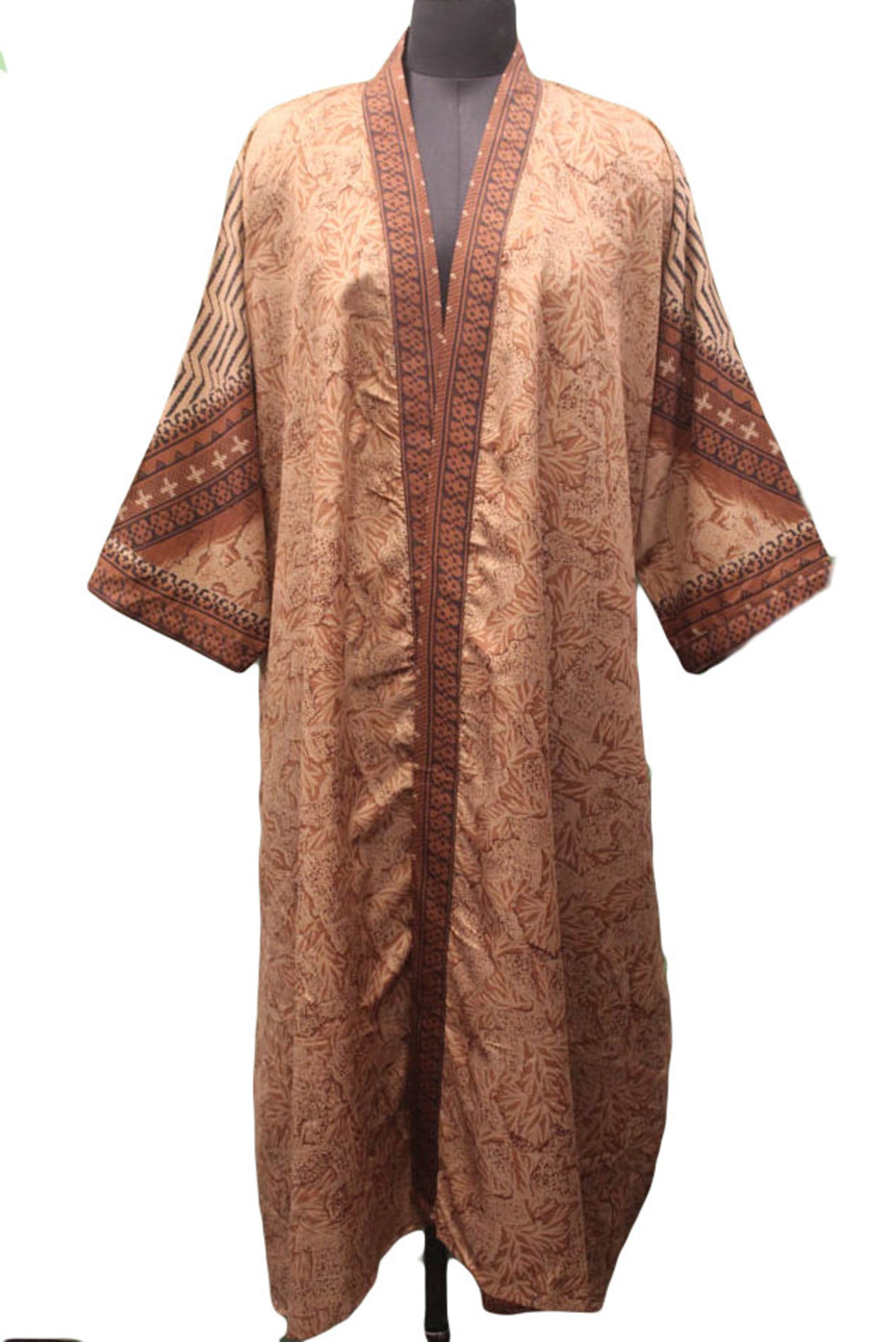 silk sari kimono