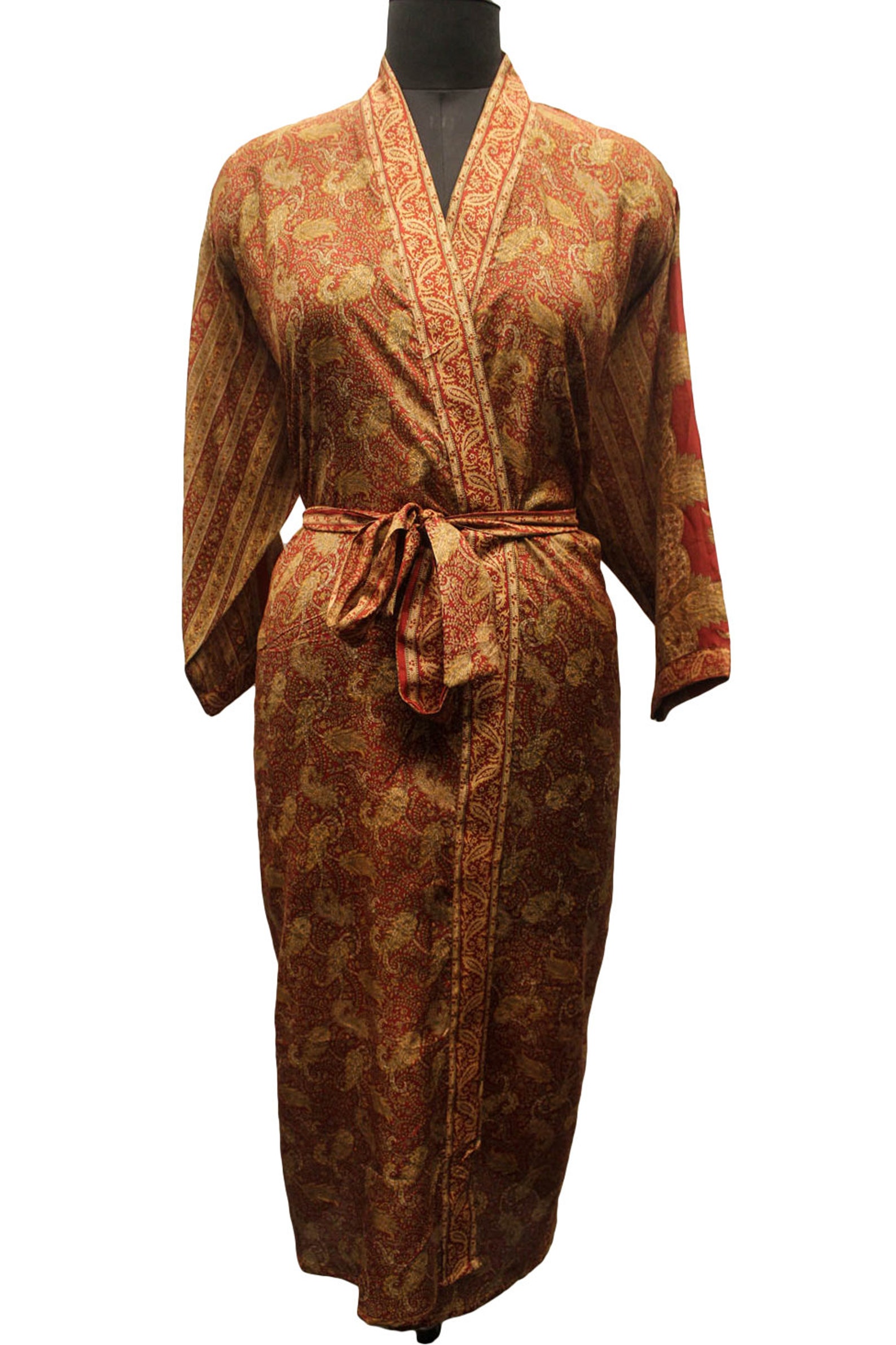 silk sari kimono