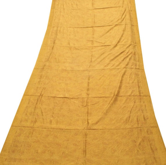 Vintage Indian Christmas Pure Silk Saree Christmas Indian Gift Printed Brown Silk Wrap Dressmaking 5 Yard Sari Used Fabric Silk Sarong PSS6700 fb9a97 Vintage Indian Christmas Pure Silk Saree Christmas Indian Gift Printed Brown Silk Wrap Dressmaking 5 Yard Sari Used Fabric Silk Sarong PSS6700 fb9a97