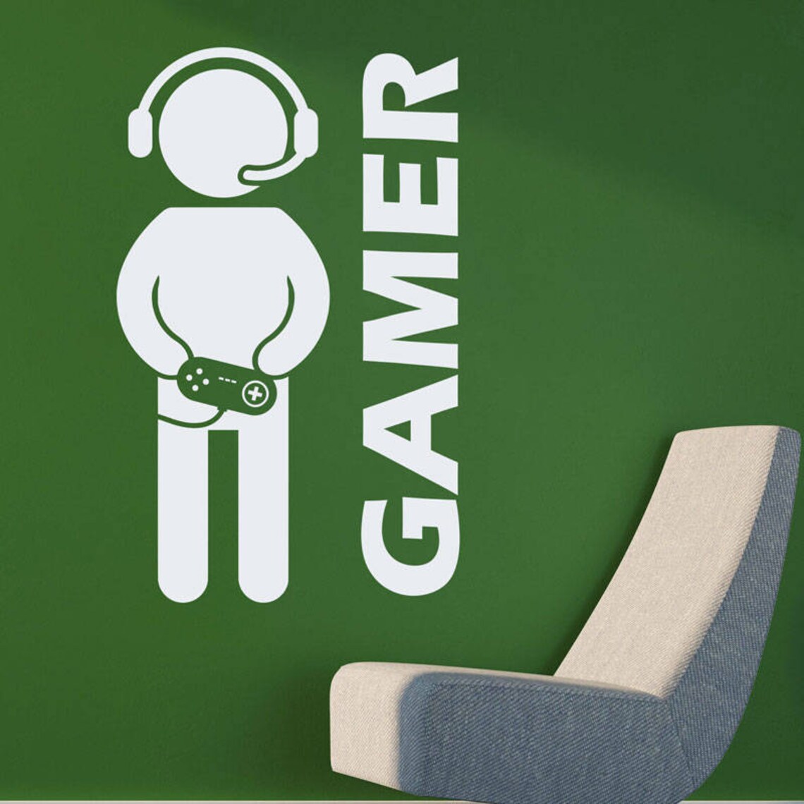 Video Game Decor Video Game Wall Decals Video Game Art Gamer | Etsy