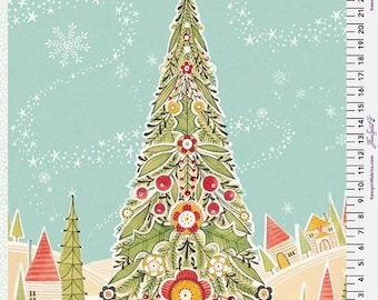 Oh Christmas Tree - Panel by Cori Dantini for Free Spirit Fabric