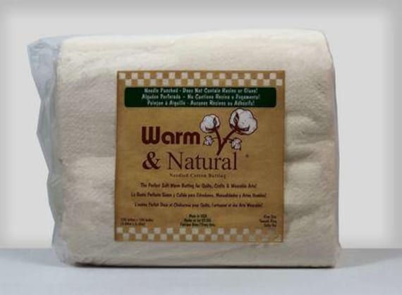 Warm And Natural King Batting King Size 120" X 124" In 1013A