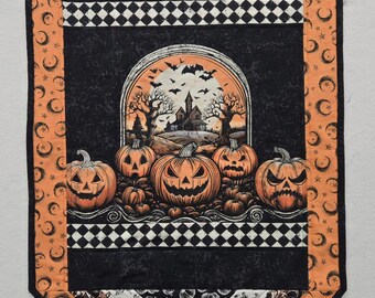 Haunted Hillside Door Banner Kit 19-5|8" x 34-1|4" in Haunted Hollow by Patrick Lose for Northcott