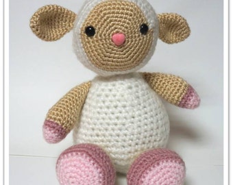 Woolsworth the Lamb Amigurumi Crochet Pattern