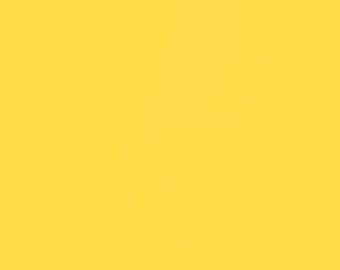 Yellow Solids By Free Spirit Quilting Cotton Fabric Sold By The Half Yard