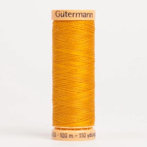 Gutermann Natural Cotton 50wt Thread 110 Yards — Color 1661 Light Topaz