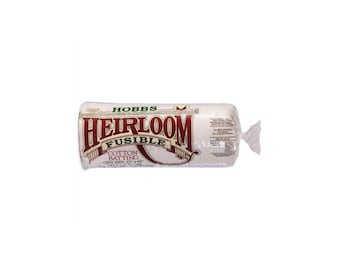 Hobbs Heirloom 80|20 Fusible Cotton Blend batting in crib size