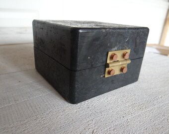 Stalen Keepsake Box-smeedijzeren verjaardag cadeau-children's sieraden doos-Memorial Remembrance Box-souvenir vak-collectie Snuisterijdoosje