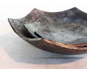 11th anniversary gift set - Hexagon bowl set - handmade steel bowls - steel anniversary gift for her - set of 3 bowls for him - engraved