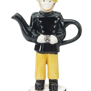 The 'Where's the Fire?' British Fireman Teapot
