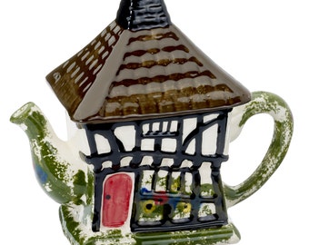 The 'Tudor Cottage' full size Teapot