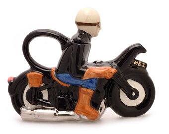 Motorcyclist Teapot