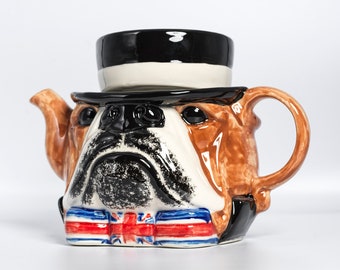 British Bull Dog - Novelty Teapot
