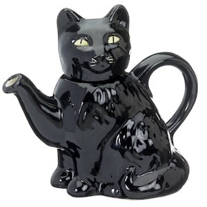 The 'Black Cat' Full Size Teapot