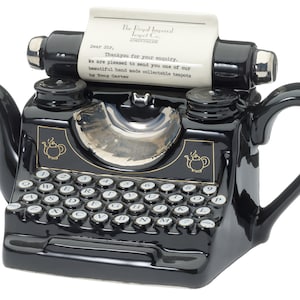 The 'Typewriter ' Full Size Teapot