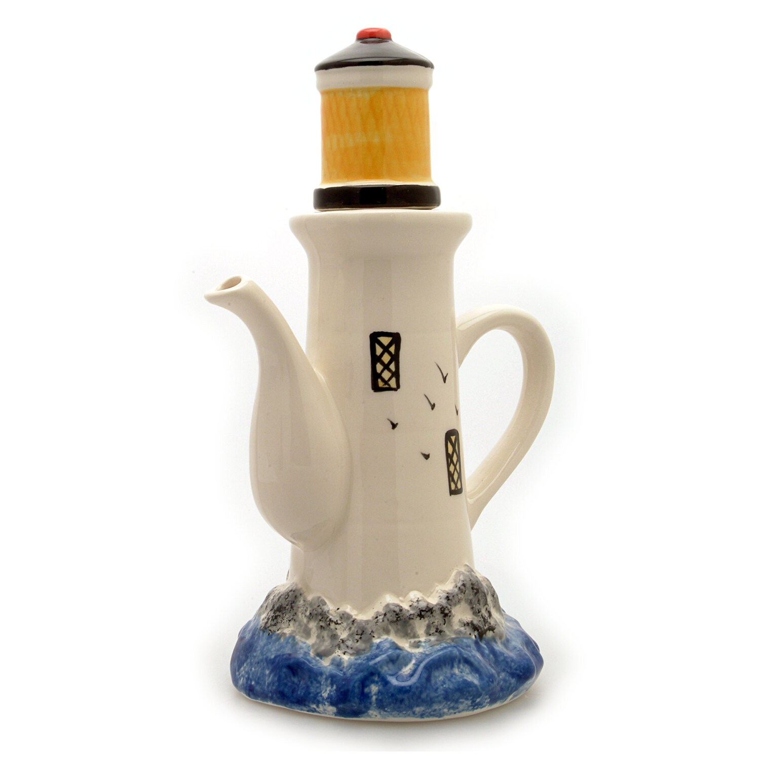 Lighthouse Pot For Tea Lighthouse Teapot Full Size - Etsy