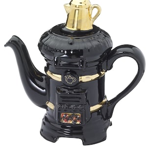 The 'Pot Belly Stove'full size Teapot