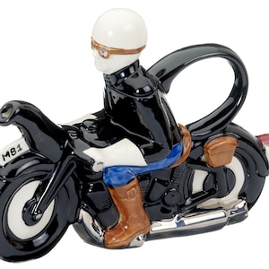 The 'Motorbiker' full size Teapot