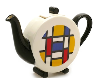 Mondrian 'Deco' Teapot