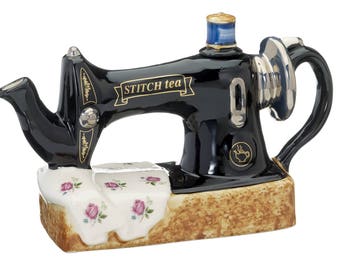 Sewing Machine Teapot