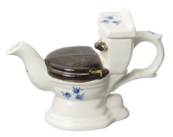 The &#39;At Your Covenience&#39; one cup WC Teapot