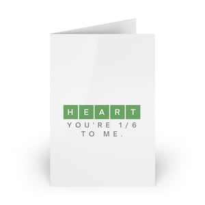 Wordle Anniversary Greeting Card
