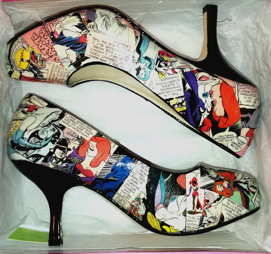 Custom Made Jessica Rabbit Heels Etsy UK