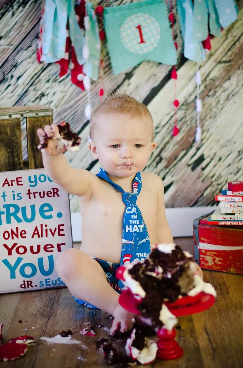 dr seuss smash cake outfit