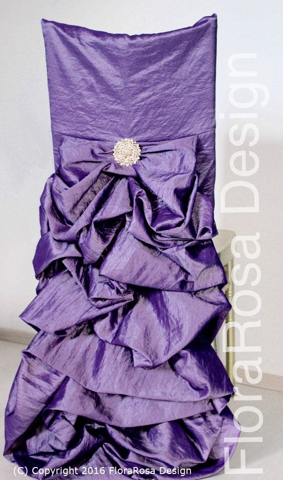 Items similar to Charlotte Solid Levander Chair Cover on Etsy