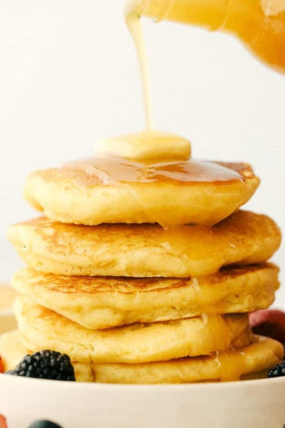 Cornbread Pancake Mix With Honey Butter Syrup in Pint or Quart Mason Jars Etsy