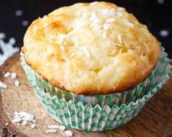 Pina Colada Muffins In A Quart and Pint Mason Jars