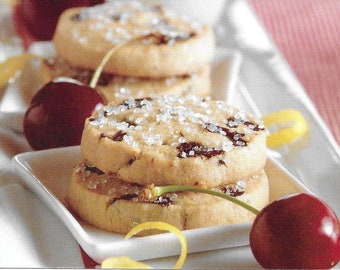 Tangy Cherry Cookie Mix In A Quart or Pint Mason Jar