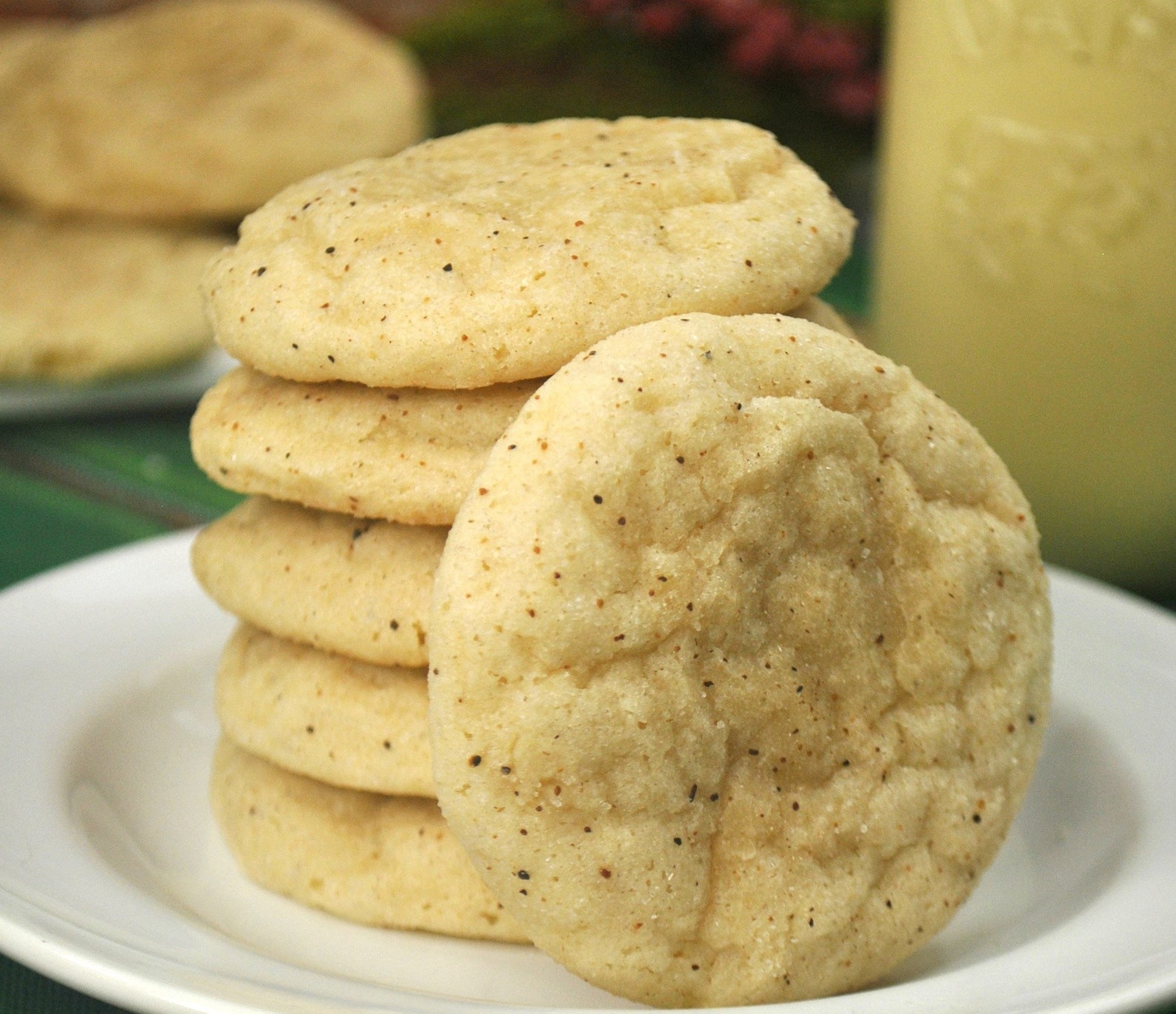 Eggnog Cookie Mix in A Quart Mason Jar Etsy