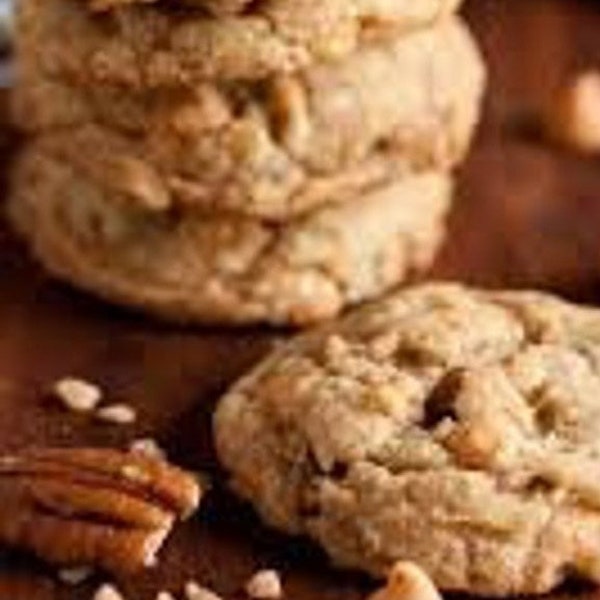 Toffee Pecan Cookie Mix In A Pint or Quart Mason Jar