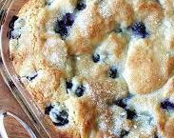 Buttermilk Blueberry Breakfast Cake Mix In A Quart Mason Jar