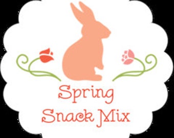 Hoppy Trails Spring Snack Mix In A Wide Mouth Mason Jar