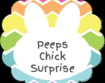 Peeps Chick Surprise Cupcakes Mix In Quart Mason Jar