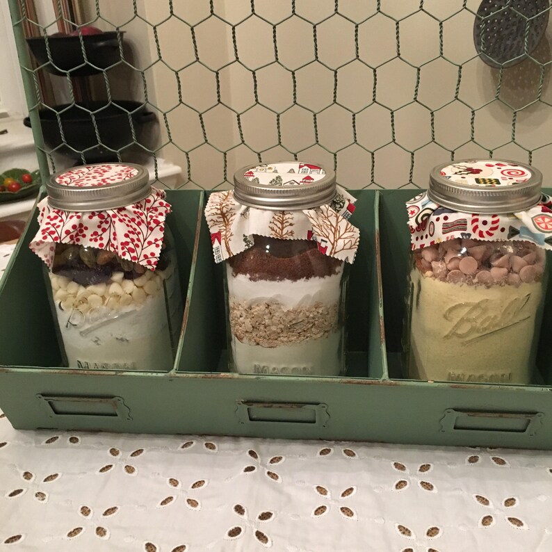 Classic Oatmeal Raisin Cookie Mix In A Pint or Quart Mason Jar Etsy
